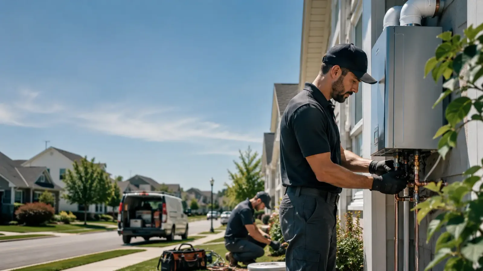 Tankless Water Heater Installation in Mayflower, AR